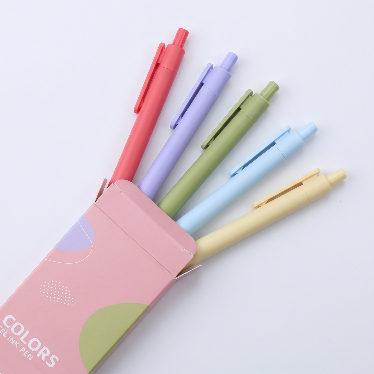 pastel gel pens